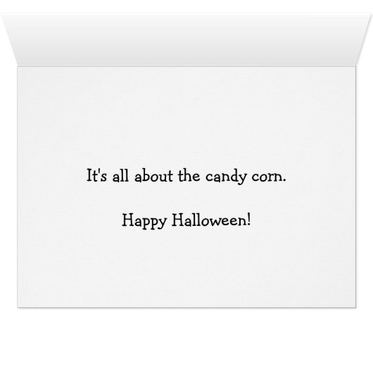 Candy Corn card (Inside Horizontal (Bottom))