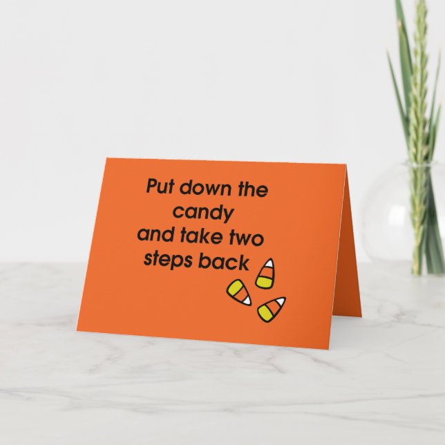 Candy Corn Card (Front)