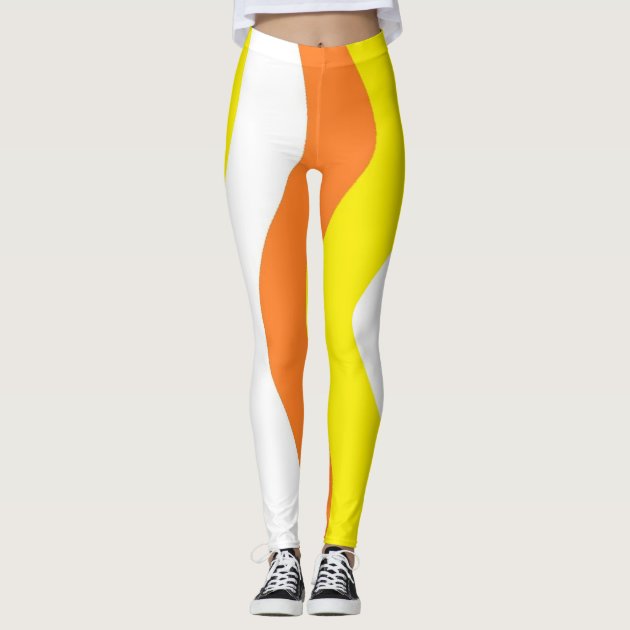Candy corn sales striped leggings