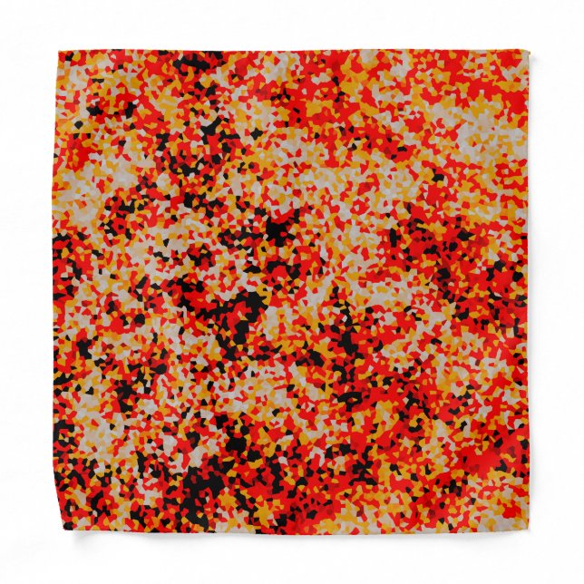 Candy Corn Confetti Bandana (Front)