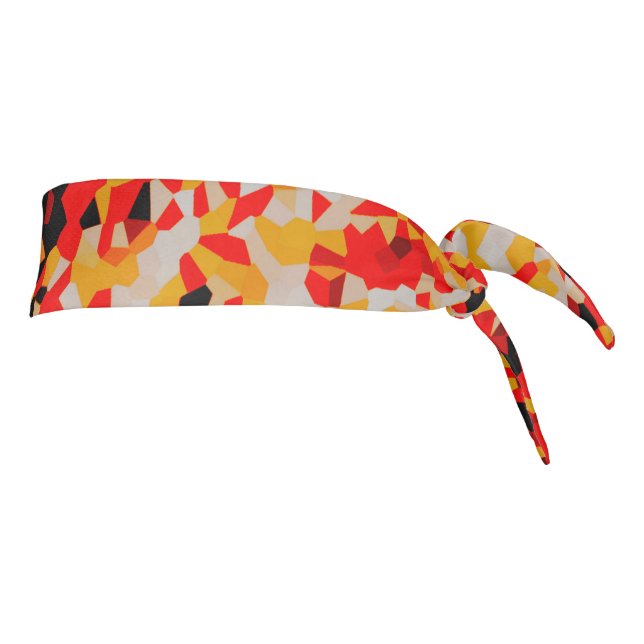 Candy Corn Confetti Tie Headband (Rotate 90)