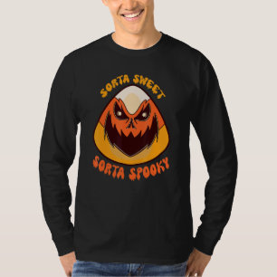Candy Corn Costume Sorta Sweet Sorta Spooky Hallow T-Shirt