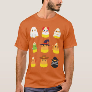 Candy Corn Costumes Halloween Kids Candy Corn T-Shirt