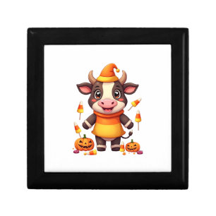 Candy Corn Cow Gift Box