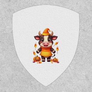Candy Corn Cow Patch