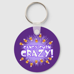 Candy Corn CRAZY! Keychain