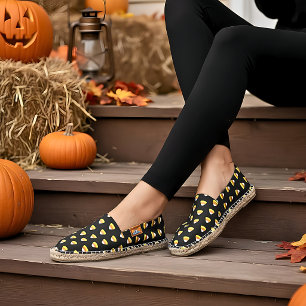 Candy Corn Custom Background Color Espadrilles