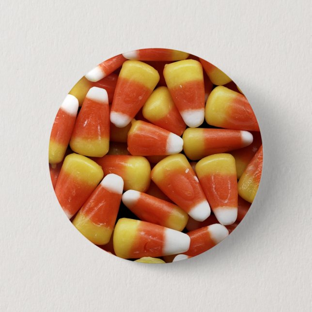 Candy Corn Customizable Buttons (Front)