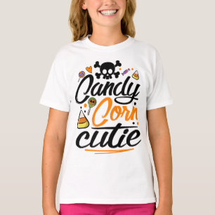 Candy Corn Cutie Halloween Costume T-Shirt