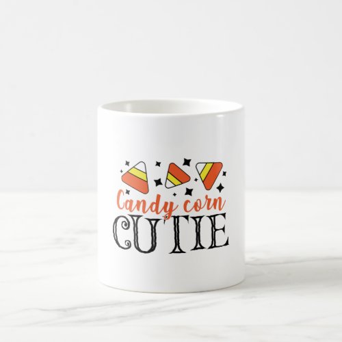 Candy Corn Cutie Halloween Trick Or Treat Coffee Mug