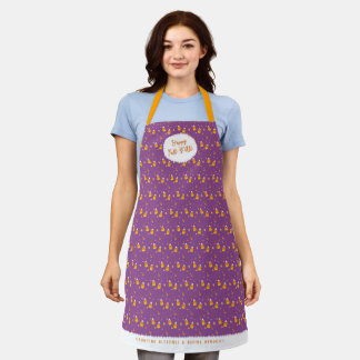 Candy Corn Fall Leaves Apron | Happy Fall Yall
