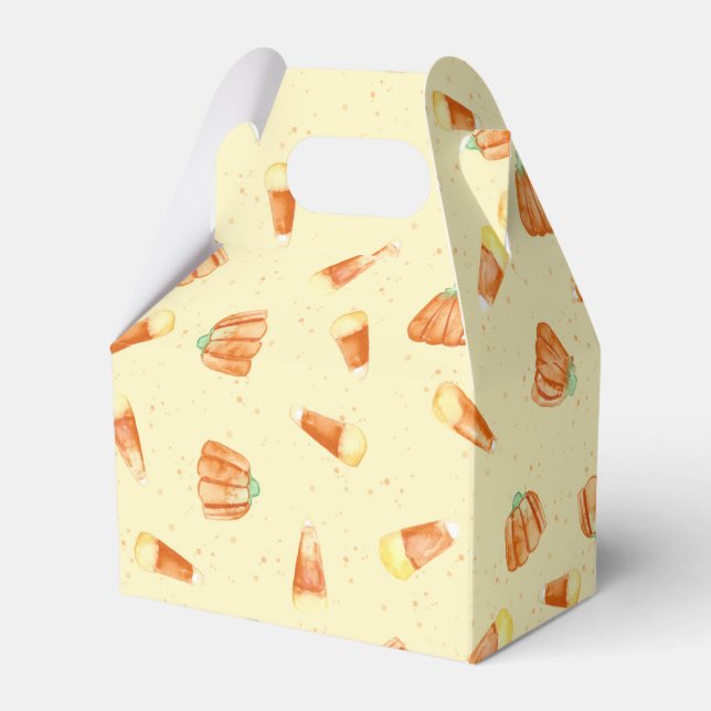 Candy Corn Favor Boxes (Front Side)