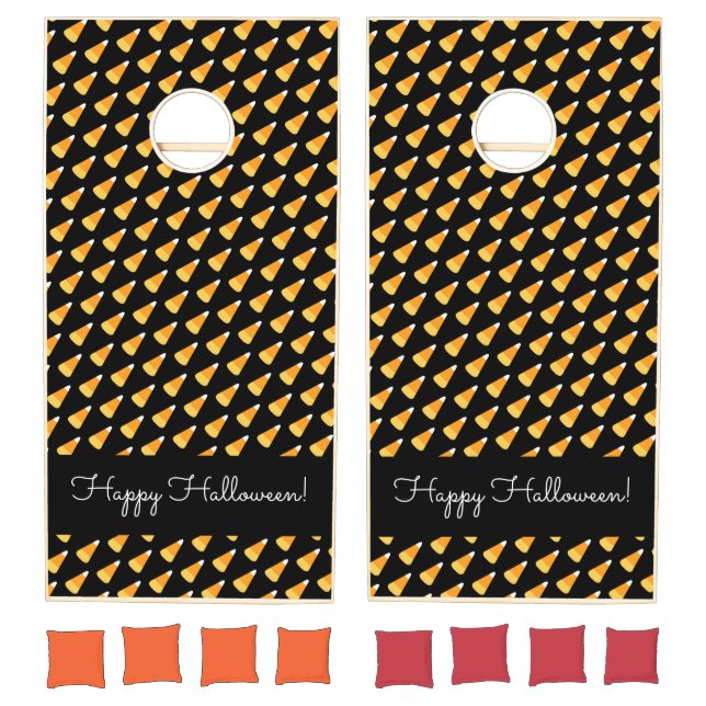 Candy Corn Food Halloween Cornhole Set (Set)