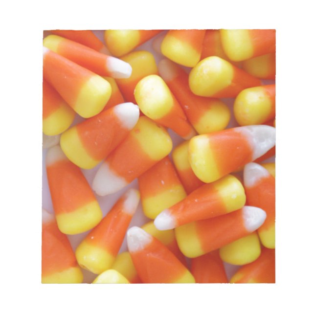 Candy Corn Galore Notepad (Front)
