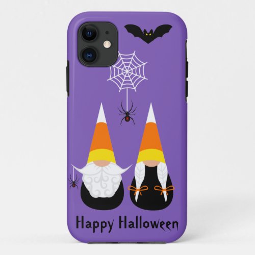 Candy Corn Gnomes   iPhone 11 Case