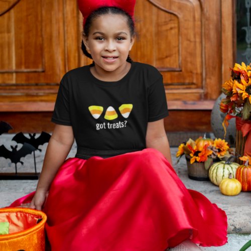 Candy Corn Got Treats Halloween Trick or Treat T_Shirt
