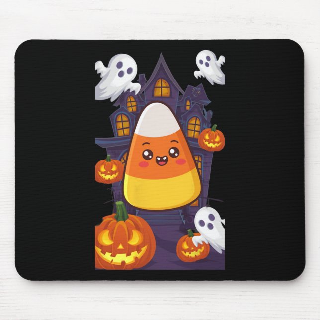 Candy Corn Halloween Costume  Mouse Pad (Front)
