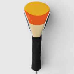 Candy Corn Halloween Golf Head Cover