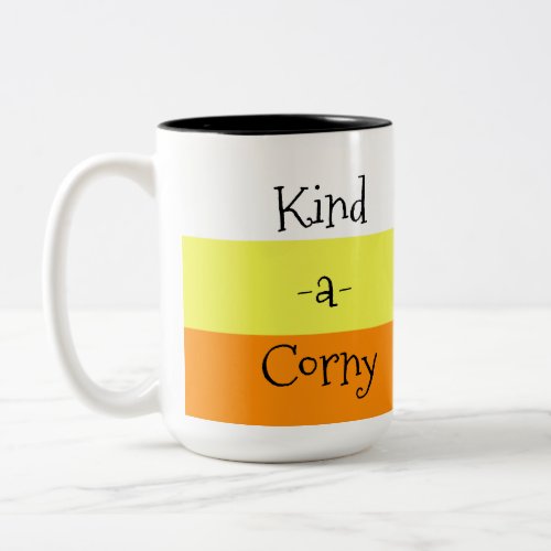 Candy Corn Halloween Mug