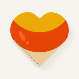 Candy Corn Halloween Notebook