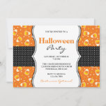 Candy Corn Halloween Party Invitations at Zazzle