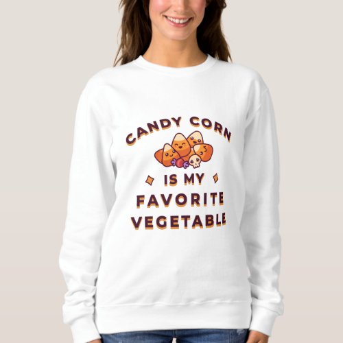 Candy Corn Halloween Sweatshirt