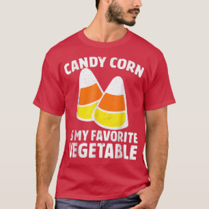 Candy Corn Is My Favorite Vegetable Tee Retro Hall