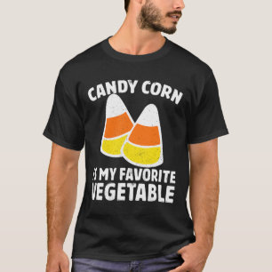 Candy Corn Is My Favorite Vegetable Tee Retro Hall