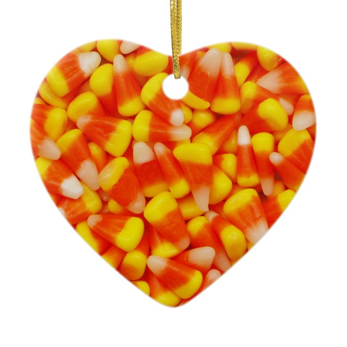 Candy Corn & Jelly Beans (See Both Sides) Ornament