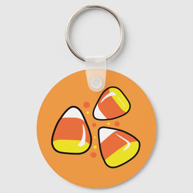 Candy Corn Keychain (Front)