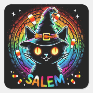 Candy corn Kitty sticker