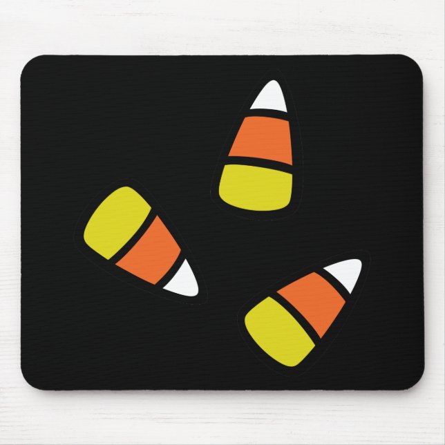 Candy Corn Mouse Pad (Front)