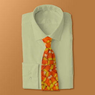 Candy Corn Neck Tie