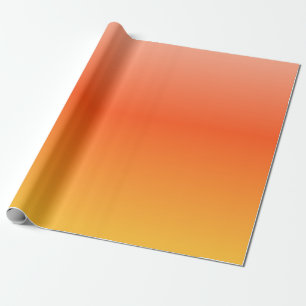 Candy Corn Ombre 01 Wrapping Paper