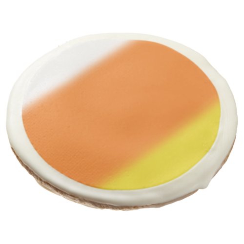 Candy Corn Ombre Sugar Cookie