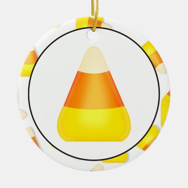 Candy Corn ornament (Front)
