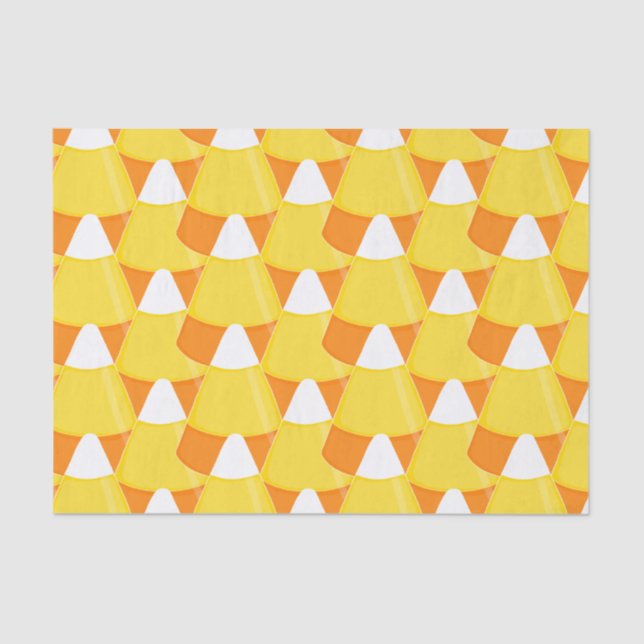 Candy Corn Overload Tissue Paper (Front)