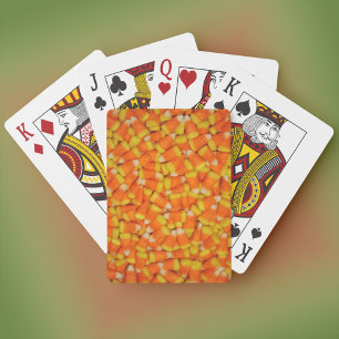 Candy Corn Poker Cards