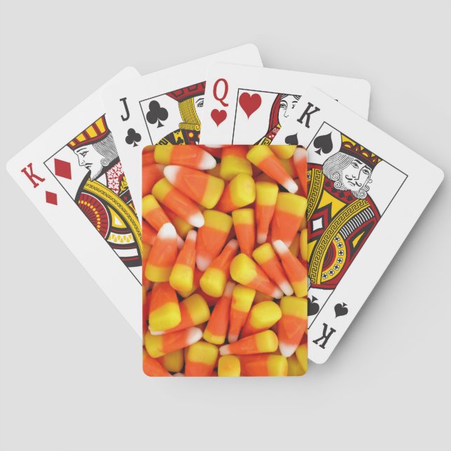 CANDY CORN POKER CARDS (Back)