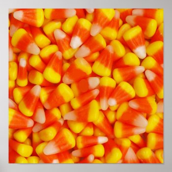 Candy Corn Poster by Delights at Zazzle