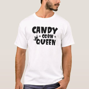 Candy Corn Queen - Funny Halloween T-Shirt