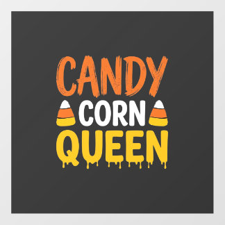 Candy Corn Queen Halloween Graphic_1 Floor Decals