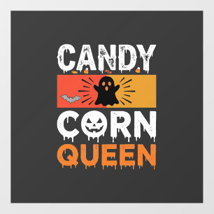 Candy Corn Queen Halloween SVG Design Floor Decals