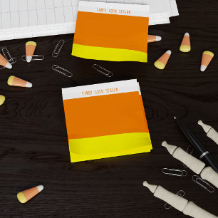 Candy Corn Season Post it Notes