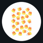 Candy Corn Shirt Adult Kids Men Women Candy Corn C Classic Round Sticker<br><div class="desc">Candy Corn Shirt Adult Kids Men Women Candy Corn Costume _1</div>