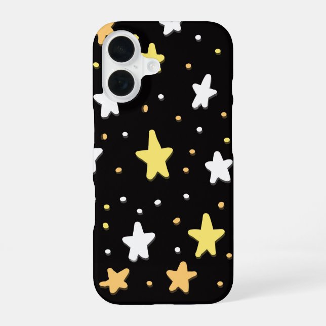 Candy Corn Stars Iphone Case (Back)