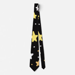 Candy Corn Stars Neck Tie