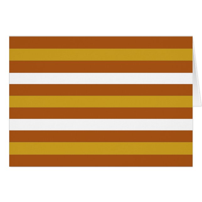 Candy Corn Stripes Cards (Front Horizontal)