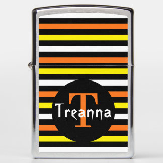 Candy Corn Stripes Zippo Lighter