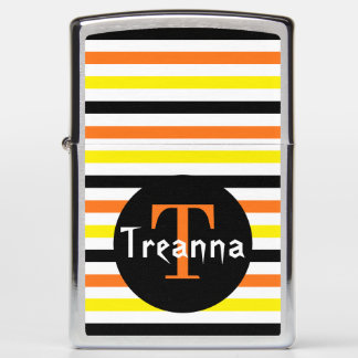 Candy Corn Stripes Zippo Lighter